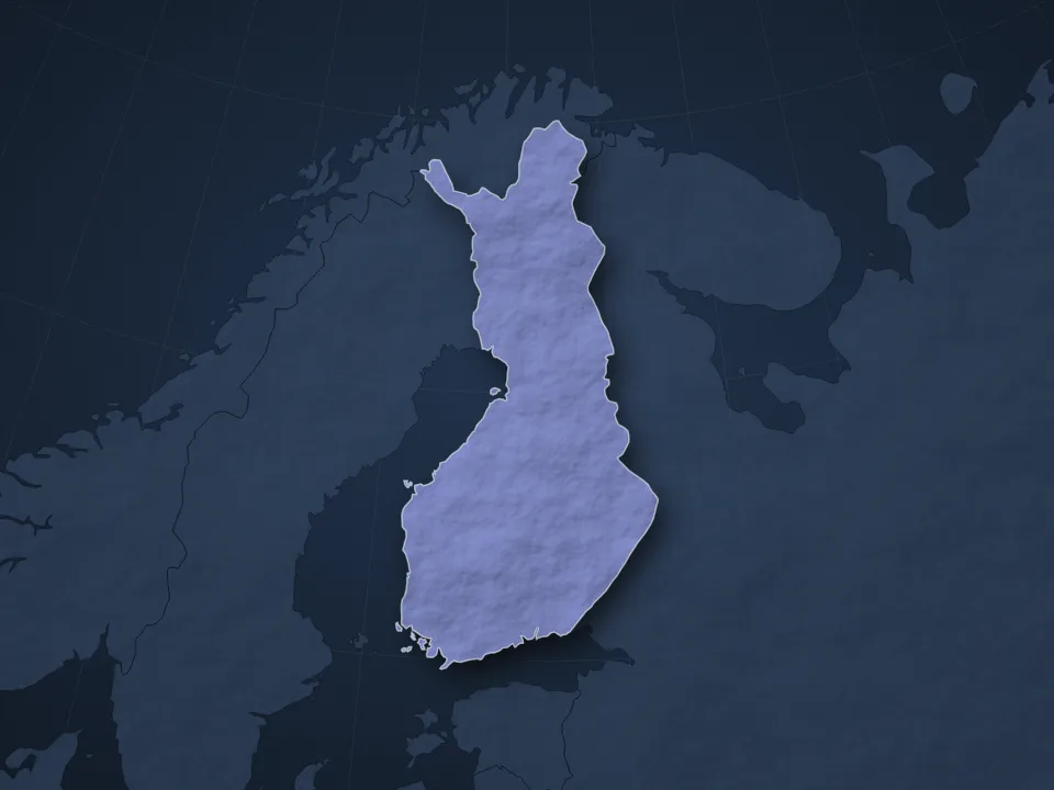 Map of Finland