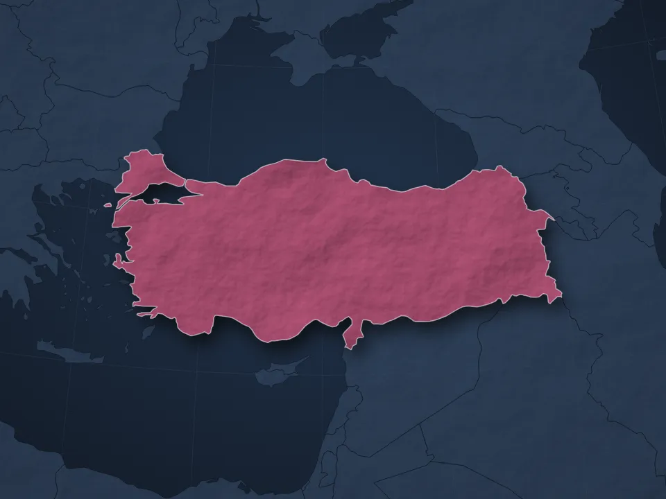 Map of Turkey