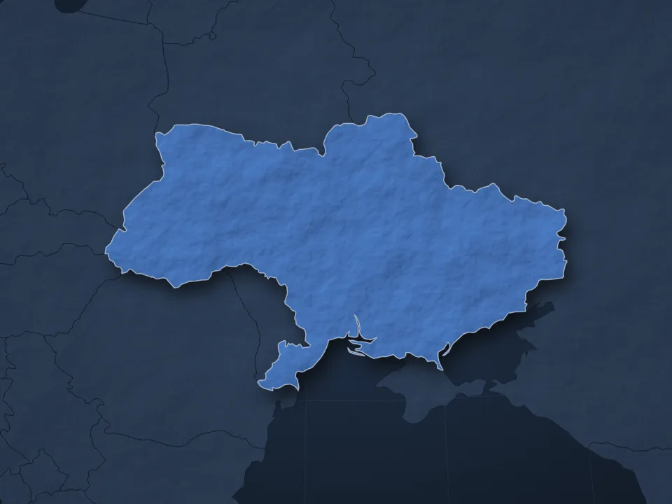 Map of Ukraine